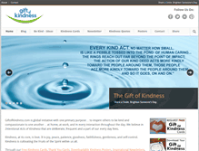 Tablet Screenshot of giftofkindness.com